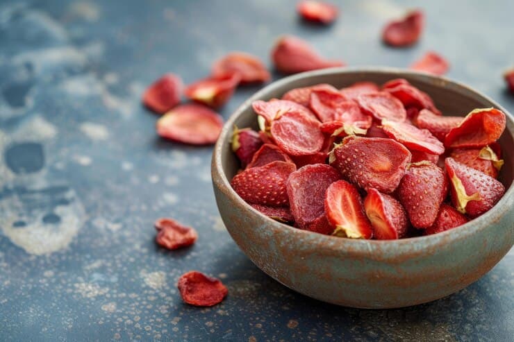 تصویر 4 از قیمت خرید توت فرنگی خشک + فروش ویژه